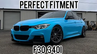 Perfect fitment for F30 340i