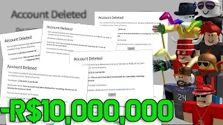 How I Lost 10 Million Robux.