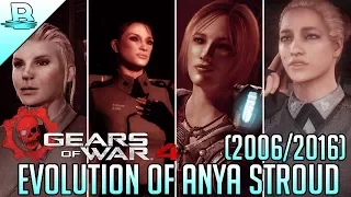 Evolution of Anya Stroud | Gears of War 1-4 (2006-2016) | HD