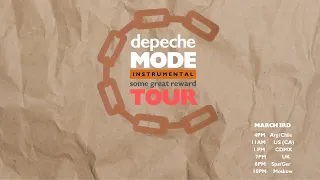 DEPECHE MODE | Some Great Reward Tour - Instrumental