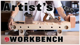 MAKE A PORTABLE WORKBENCH [FREE PLANS] Take Your Woodworking Anywhere!