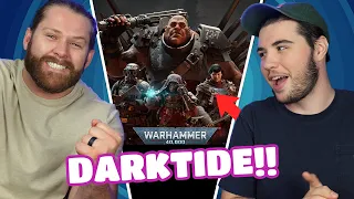 Noobs React to Warhammer 40K: Darktide - Official Cinematic Trailer