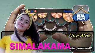 Vita Alvia - Simalakama | Real Drum Cover