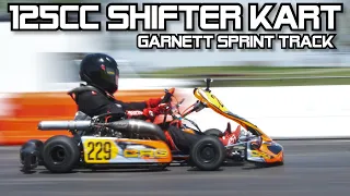 2022 Lake Garnett Sprint Track - CR125 Shifter Kart [4K]