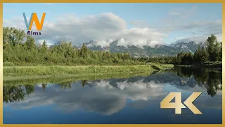 Grand Teton National Park 🏞 4K | Nature, Relaxation, Wildlife, Landscapes