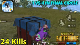 They Thought They Can Win Me Easily, Epic 1 VS 4 Fight | PUBG Mobile Lite