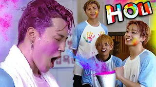 BTS Holi special 🤗 // Hindi dub