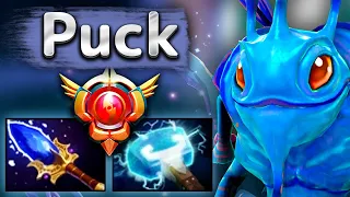 Грандмастер Пака показывает скилл! - Puck 7.35 DOTA 2