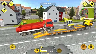 Construction Simulator Pro - Low Loader Truck - Construction simulator 2014
