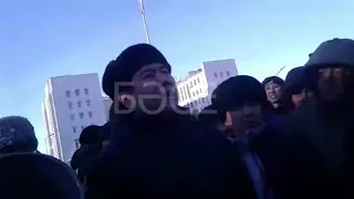 Караганда! поведение акима города на митинге