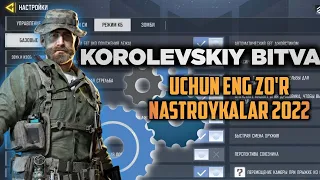 Karalevskiy bitva uchun nastroyka 2022 Call of duty mobile Uzbekistan