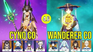 Cyno C0 & Wanderer C0 Spiral AByss floor 12 Genshin Impact