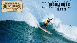 HIGHLIGHTS Day 3 // Rip Curl Pro Bells Beach presented by Bonsoy 2024