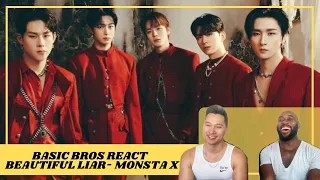 Basic Bros REACT | MONSTA X 'BEAUTIFUL LIAR'