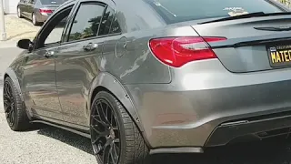 2013 Chrysler 200 Exhaust with Glasspack Muffler