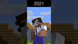 Evolution of Nerd Steve - Minecraft Animation