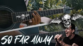 So Far Away (Avenged Sevenfold) - Acoustic Guitar Cover Full Version