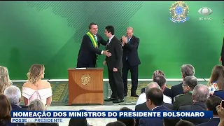 Jair Bolsonaro nomeia seus 22 ministros