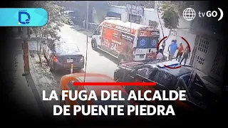 The escape of the mayor of Puente Piedra | Domingo al Día | Peru