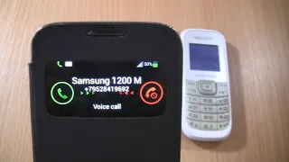 Over the Horizon Incoming call & Outgoing call at the Same Samsung S4 Mini  With cover + 1200M