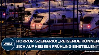 DEUTSCHLAND: Streiks im Bahn- und Flugverkehr! "Reisende können sich auf heißen Frühling einstellen"