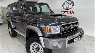 2021 Toyota LANDCRUISER GXL 4.5L T Diesel Manual Wagon Wagon (Graphite) Pre-Owned Car