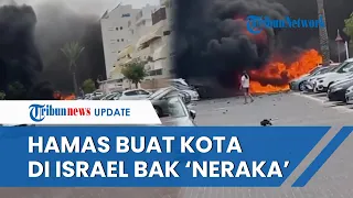 Hamas NGAMUK! Kota Ashkelon Israel Luluh Lantak Jadi Sasaran Balasan seusai Gaza Dibombardir