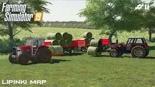 Baling and transporting bales | Small Farm | Farming Simulator 2019 | Episode 11