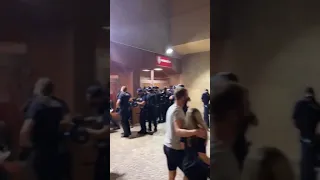 Les ultras monégasques enfermés dans leur propre stade en attendant le départ des marseillais