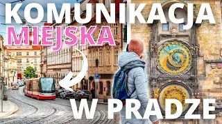 PRAGA CZECHY Jak działa KOMUNIKACJA MIEJSKA || Jak tanio dojechać z Lotniska do Centrum Pragi