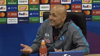 Spalletti in conferenza stampa post-partita 🎙 Napoli Milan 1-1 ⚽ Champions League | VIDEO INTEGRALE