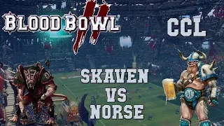 Blood Bowl 2 - Skaven (the Sage) vs Norse - CCL G18