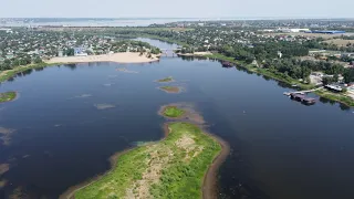 2021год  полет над пляжем Волжский