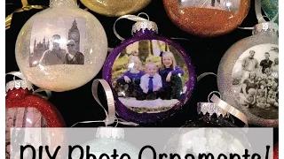 DIY: How to make Christmas Photo Ornaments