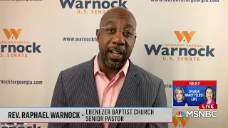Reverend Warnock on MSNBC with Craig Melvin - 9.9.20