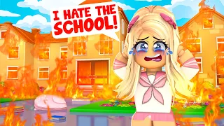 SCHOOL RUINED MY LIFE IN ROBLOX BROOKHAVEN!