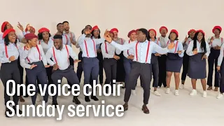 Hosanna  Kirk Franklin cover - one voice choir