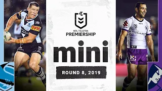 Modern rivalry at its best as Sharks welcome Storm | Match Mini | Round 8, 2019 | NRL