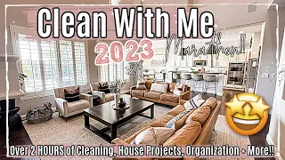 SPRING CLEAN WITH ME MARATHON 2023 - Over 2 Hours of INSANE Speed Cleaning Motivation & Homemaking