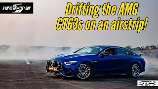 Drifting a Mercedes-AMG GT63s on an airstrip! + Insane Supercar Madness!