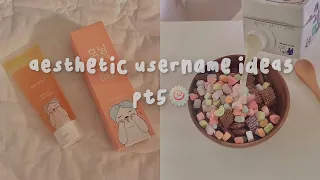 username instagram ideas pt5 with(name) version🍶