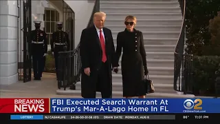 FBI executes search warrant at Trump's Mar-a-Lago home in Florida