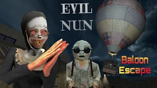 Evil Nun Balloon escape | Desi bitwa Aunty ka school jala kar bhag gaya😂