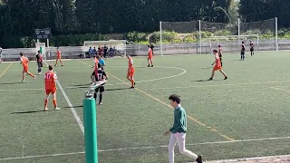 CP SANTA MARIA DEL PILAR B (2-1) F RAYO VALLECANO H . Primera parte