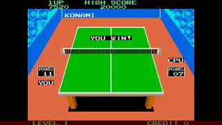 Konami's Ping Pong (Arcade)
