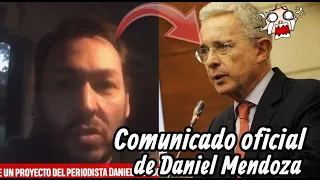 Comunicado oficial de Daniel Mendoza matarife la serie