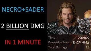 Diablo Immortal - 2 BILLION DMG in one minute (build, guide and gameplay / Necro + Sader = True)