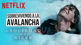 La avalancha | La sociedad de la nieve | Netflix