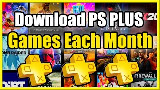 How to Download Free PS Plus Games Each Month on PS5 (Easy Method)