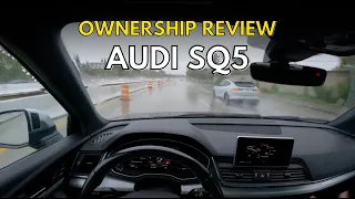 B9 2018 Audi SQ5 Ownership Review on a Rainy day in California